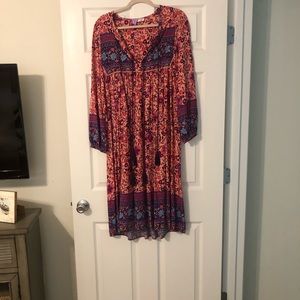 Amazon Bohemian Midi Dress